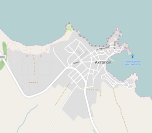 300px map of ahtopol