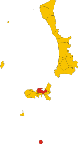 Map of comune of Portoferraio (province of Livorno, region Tuscany, Italy).svg