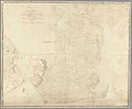 Landkaart van Portsea Island uit 1773, met daarop fortificaties