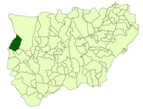 Poziția localității Marmolejo (Jaén)
