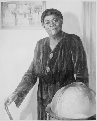 Painting of Bethune by Betsy Graves Reyneau