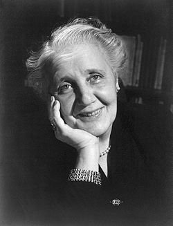 Melanie Klein vuonna 1952.