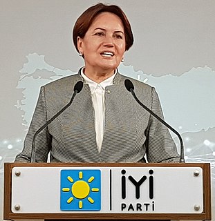 Meral Akşener Turkish politician