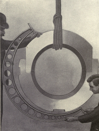 Large micrometer caliper, 1908