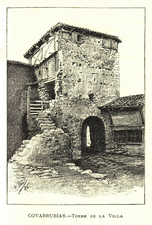 Covarrubias, torre de la Villa (1887)