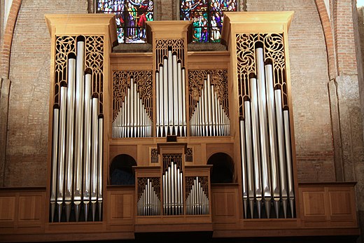 Orgel van Jürgen Ahrend in de San Simpliciano in Milaan