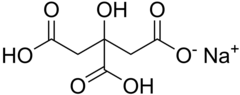 Image illustrative de l’article Citrate monosodique