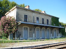 Gare de Monteux.