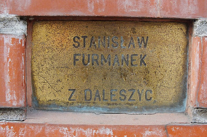 File:Monument Sprawiedliwych Wśród Narodów Świata - Stanisław Furmanek z Daleszyc.JPG