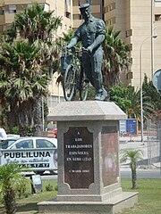 Monumento al Trabajador Español en Gibraltar.