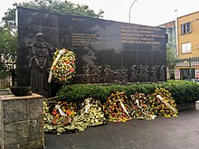 Monument to the victims of the Armenian genocide in Sao Paulo, Brazil Monumento aos Martires Armenios 2017 3.jpg