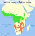 Miniatura para Archivo:Natural Range of Python sebae.svg