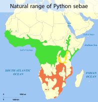 File:Natural Range of Python sebae.svg