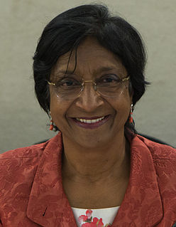 Navi Pillay Lawyer, judge and human rights activist