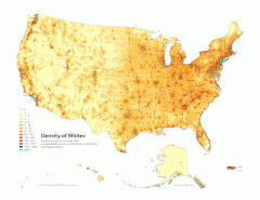 Density of White Americans