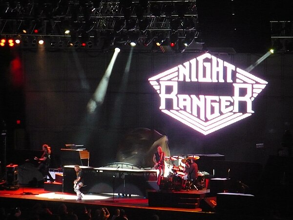 Night Ranger performing in 2009