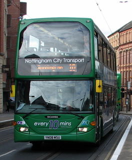 Nottingham City Transport Bus operator in Nottingham, England