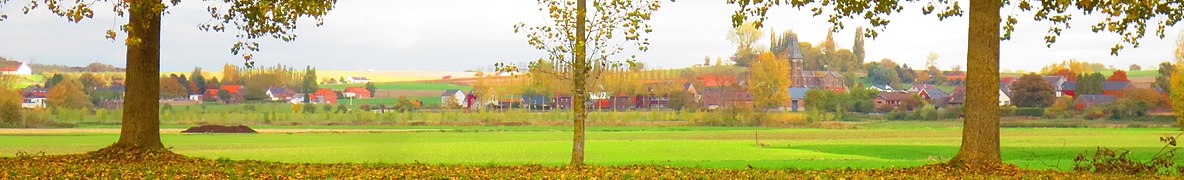 Panorama de l'ancien village.