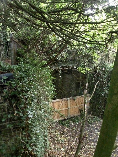 File:Old railway bridge, Bartlow - geograph.org.uk - 5639982.jpg