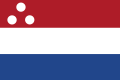 Flaga gubernatora Gujany Holenderskiej z lat 1954-1966