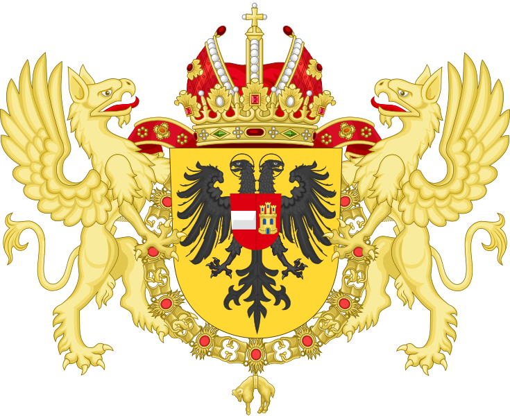 File:Ornamented Coat of Arms of Leopold I, Holy Roman Emperor.svg