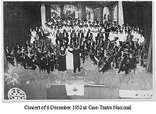 Orquestra Sinfonica de Goa. Founded in 1952. Orquestra Sinfonica de Goa 1952.jpg