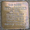 Stolperstein für Oscar Strelitz