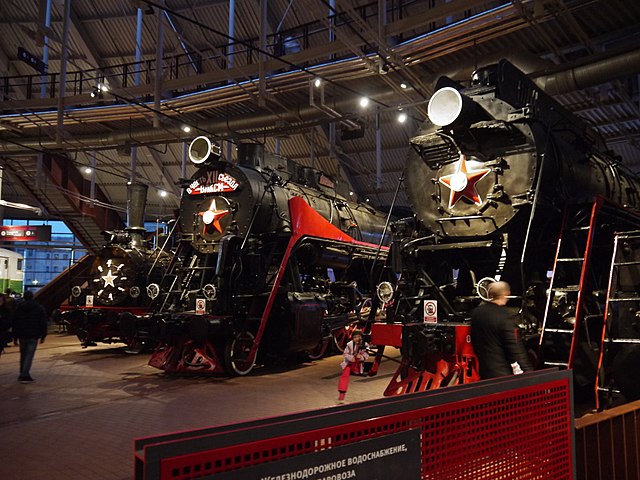 Ov6640, L2298 and LV18-002 at the Russian Railway Museum