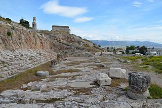 <span class="mw-page-title-main">Telesterion</span> Great hall and sanctuary in Greece associated with the Eleusinian Mysteries