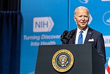 President Biden delivers remarks at the National Institutes of Health P20211202AS-0785 (51898068818).jpg