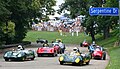 Sports Racer Group approaches hairpin turn at Serpentine Drive