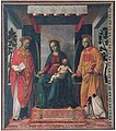 Neitsyt Maria, Jeesus-lapsi, Pyhä Faustinus ja Pyhä Jovita,Vincenzo Foppa