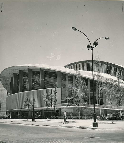 The building in 1961