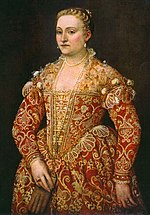 Paolo Veronese - Portrait d'une femme tenant Gants - National Gallery of Ireland, Dublin.jpg