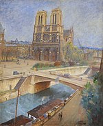 Pariisi.  Petrov-Vodkinin Notre-Dame (1924, GRM).jpg