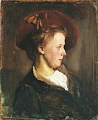 赤い帽子の婦人 (1893)