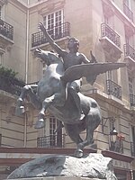 El poeta montando a Pegaso