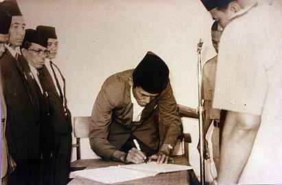 Pelantikan Walinagari Palangki pada tahun 1975