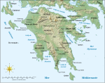 Peloponneso Medioevo map-en.svg