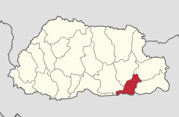 Distretto di Pemagatshel – Localizzazione