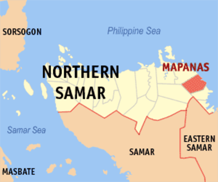 Mapanas, Bắc Samar