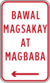 osmwiki:File:Philippines road sign R5-6A (L).svg