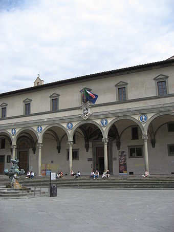Ospedale degli Innocenti in Florence.