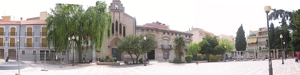 Plaza de Las Malvas en Villena.