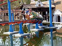 Plohseidon in amusement park Plohn