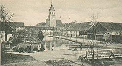 Skyline of Polling (bei Weilheim)