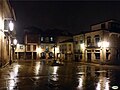 La plaza de noche