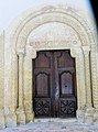 porte de communication avec l'église