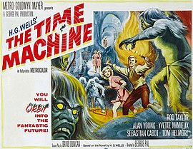 Affiche voor de film The Time Machine uit 1960.jpg