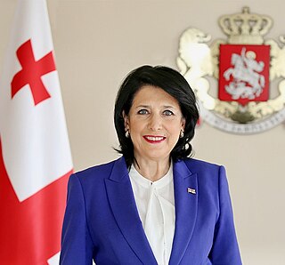 <span class="mw-page-title-main">Salome Zourabichvili</span> President of Georgia since 2018